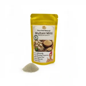 Organic Multani Mitti Face Pack for Glowing Skin & Acne Control - 100% Natural (150g)